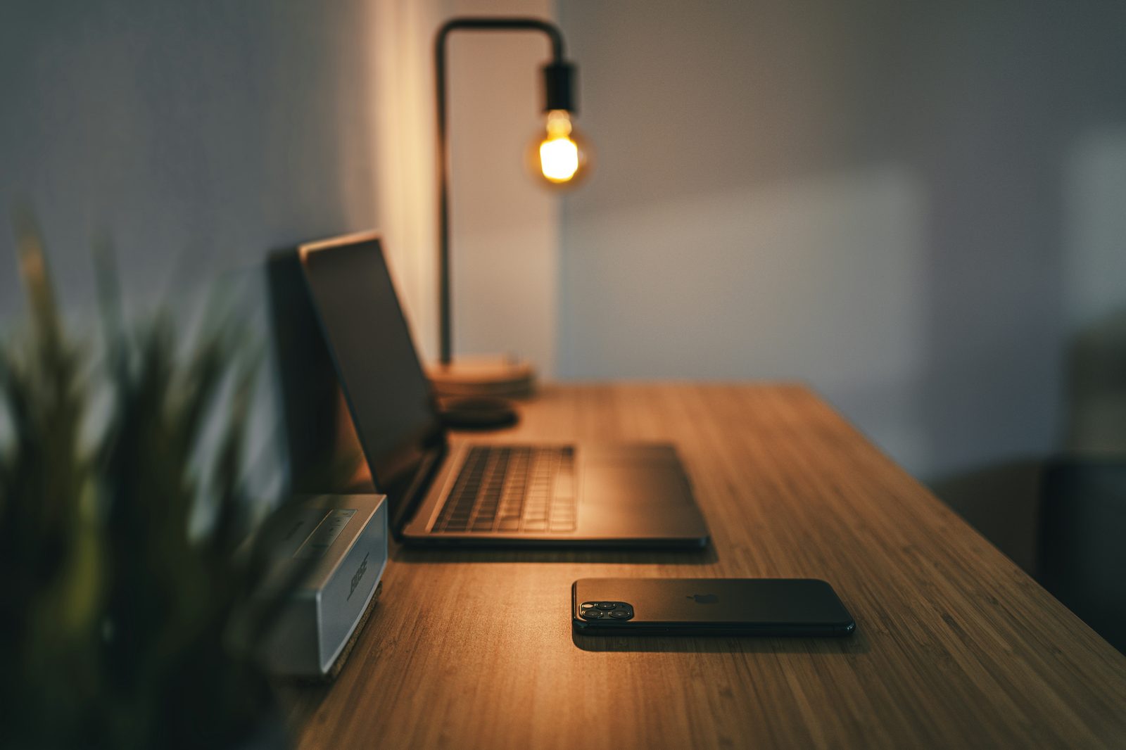 Modern home office workspace with laptop for sustainable sales growth consulting